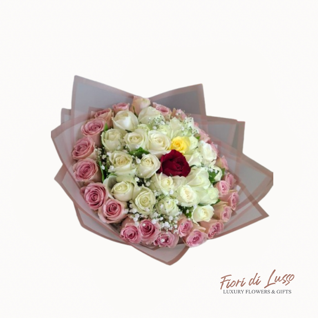 Luxury Anniversary Rose Bunch