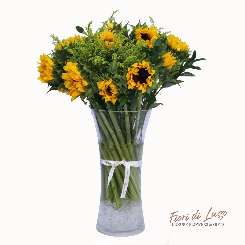 Sunflower Vase Arrangements