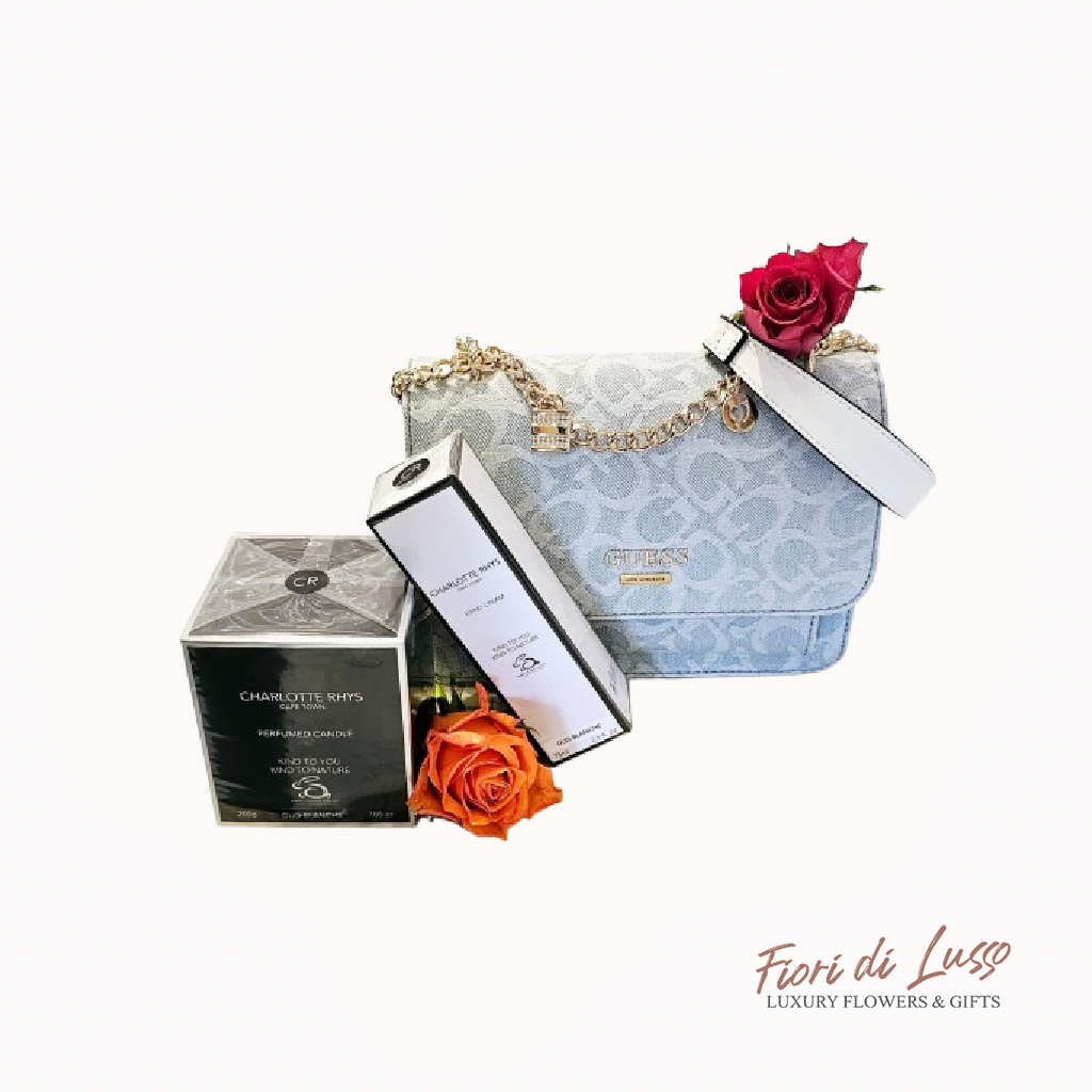 Guess Bag and Charlotte Rhys Gift Set (*Bag must be selected in store or via phone call)