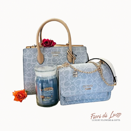 2 pcs Bag Gift Set with Yankee Candle (*Bags to be selected in store or via phone call)