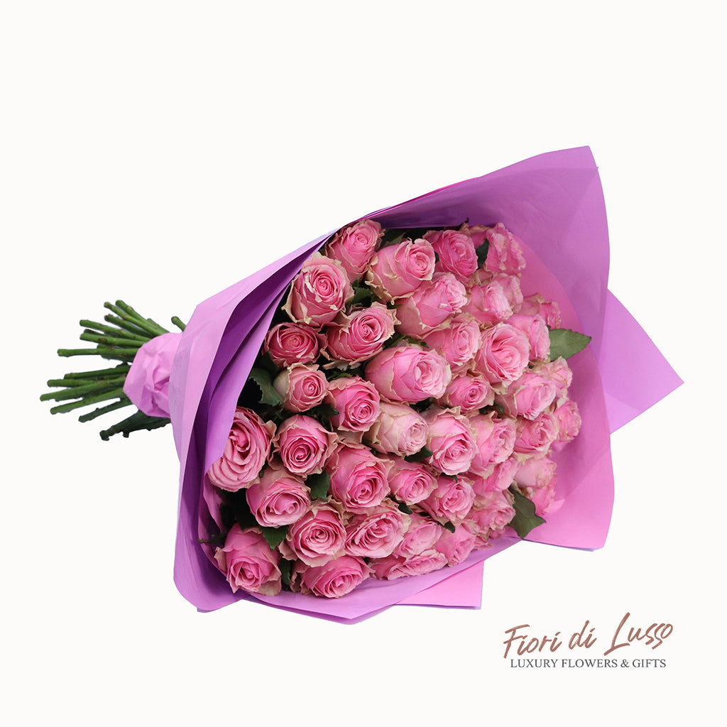 Pink Rose Bunches