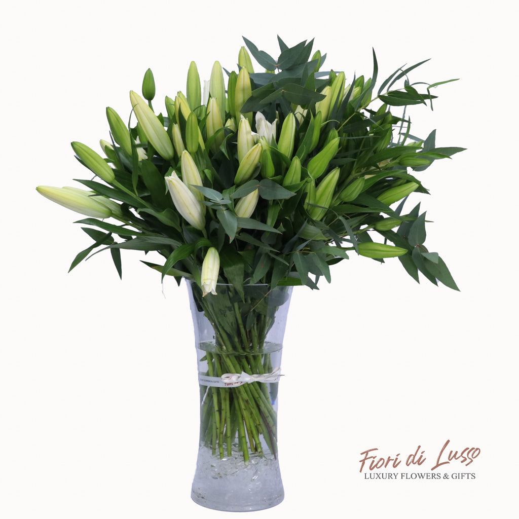 Casablanca Lilies Vase Arrangements